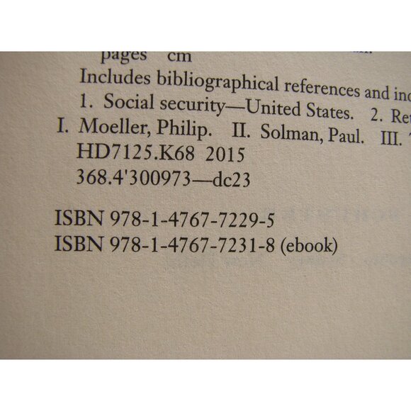 Social Security Book Get What's Yours The Secrets to Maxing Out Your SS Hardback - Picture 7 of 7